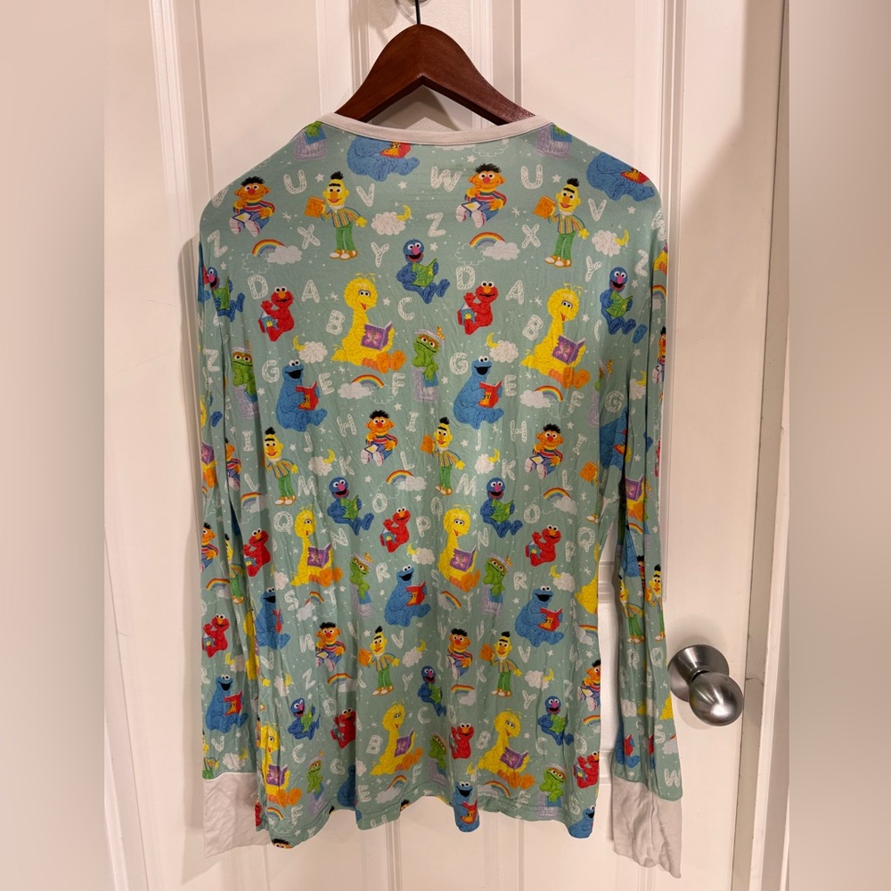 Little Sleepies Sesame Street Pajama Shirt - Picture 3 of 4